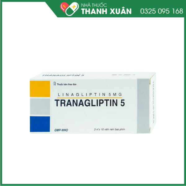 Tranagliptin 5 trị đái tháo đường tuýp 2